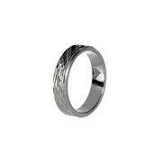 Desmos Anello in argento 00003235 - canna di fucile